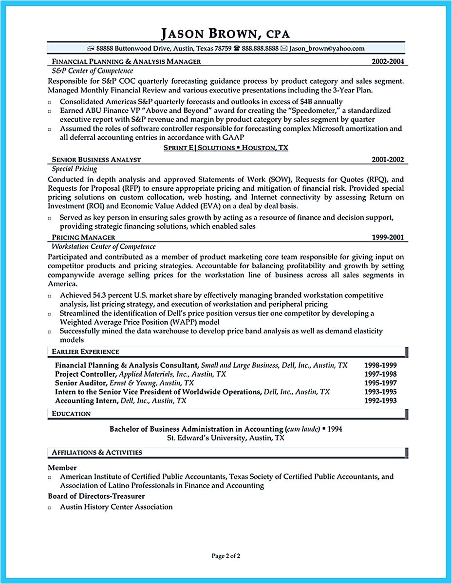 making concise credential audit resume