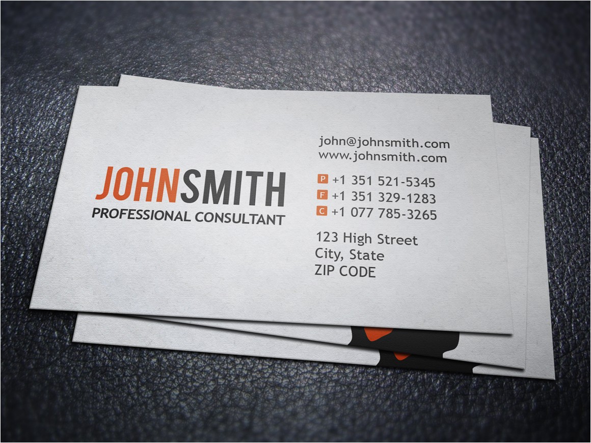 3745 professional executive business card
