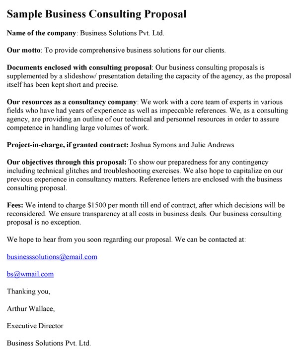 Consulting Proposal Template Doc Consulting Proposal Template Word Excel Pdf formats