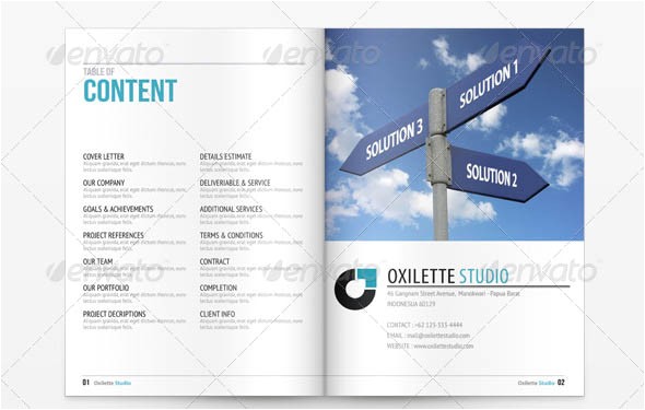 20 cool indesign business proposal templates