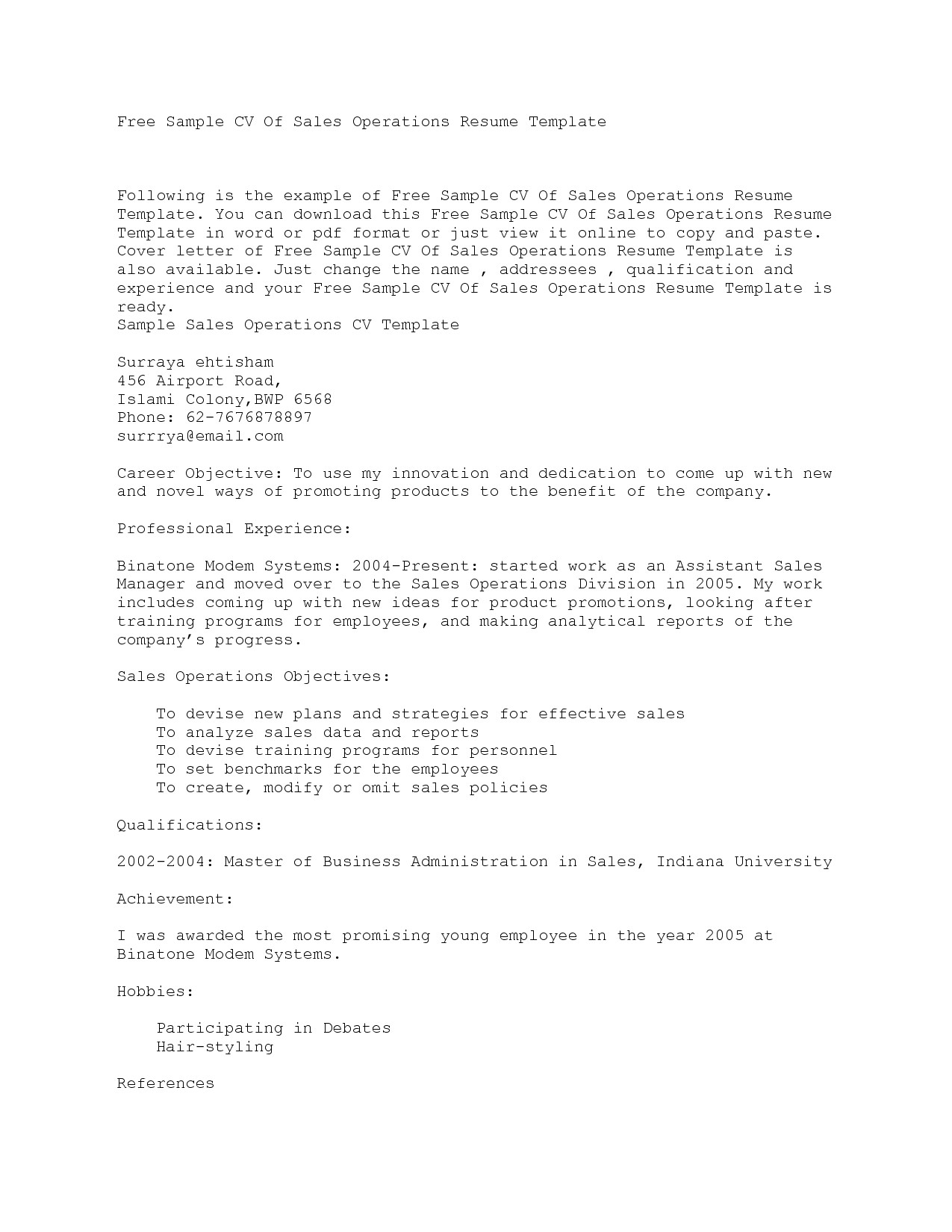 Copy and Paste Resume Templates for Word Free Copy and Paste Resume Templates Sample Resume Cover
