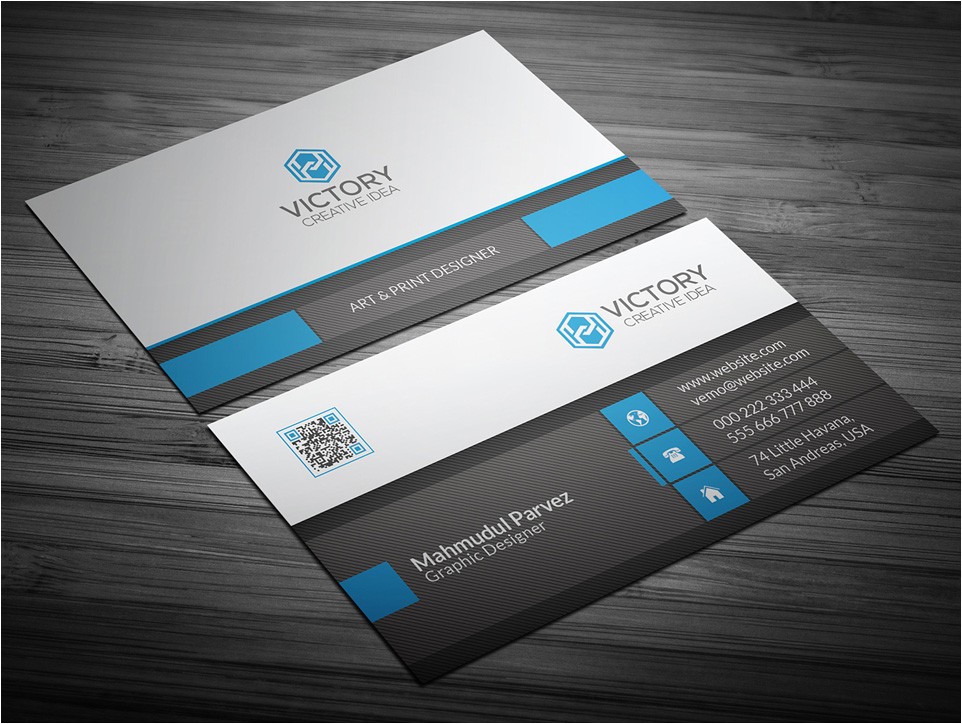 free business cards psd