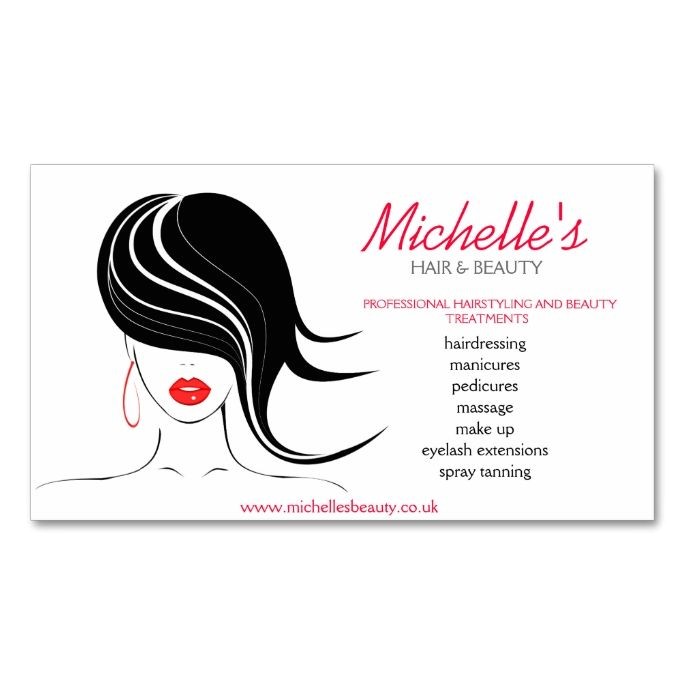 beauty business cards