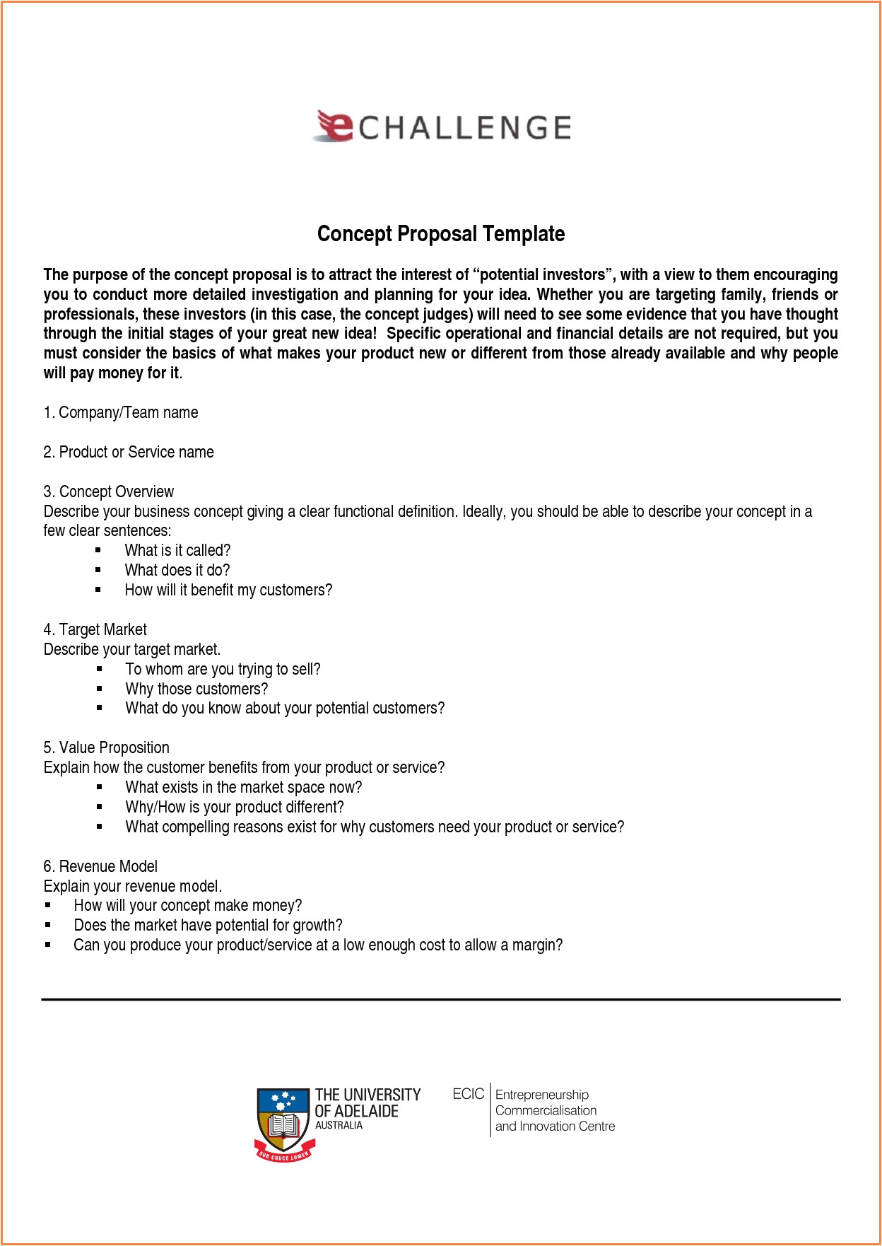 6 sample of business proposal pdf