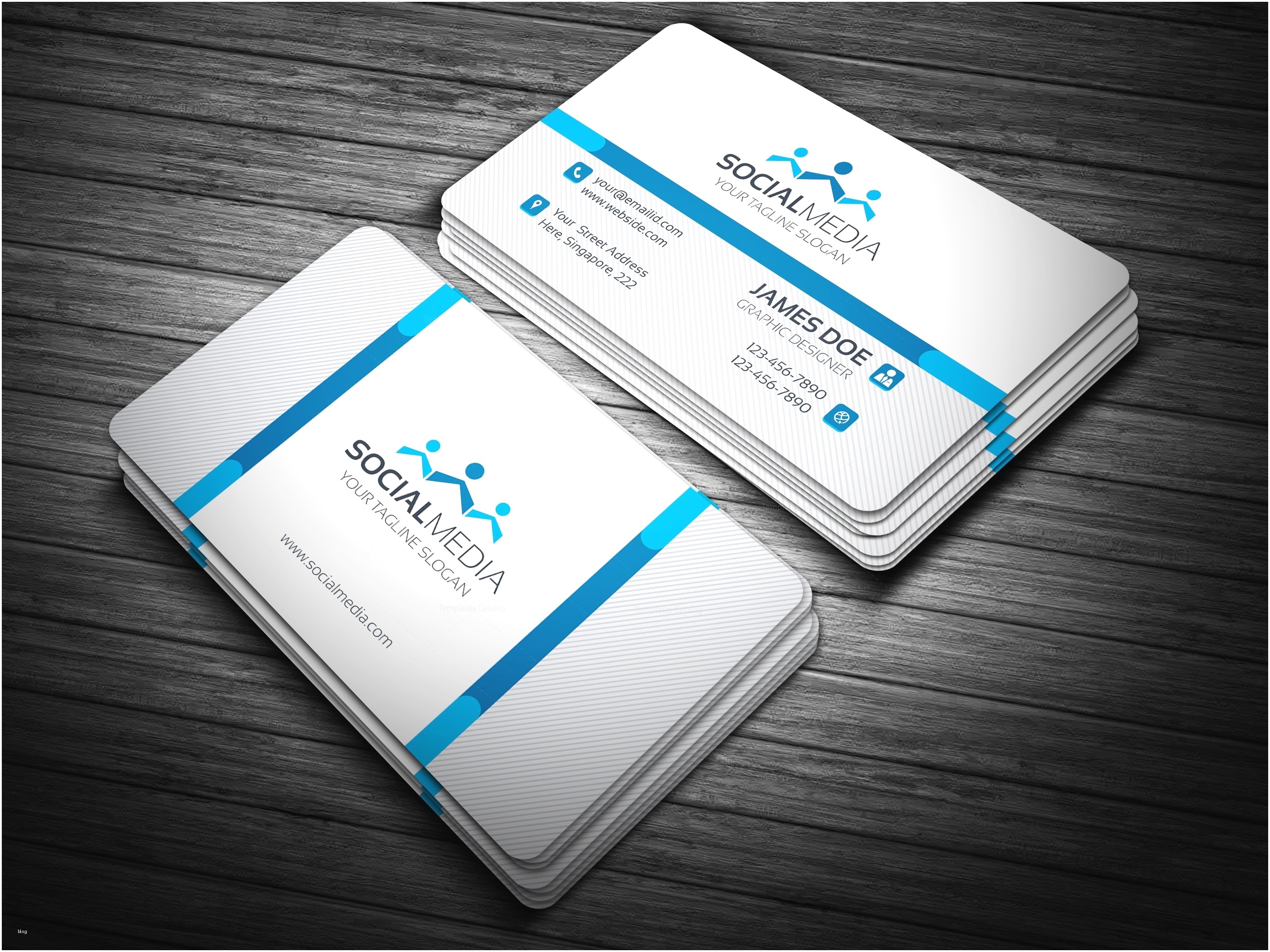 new die cut business cards templates graphics