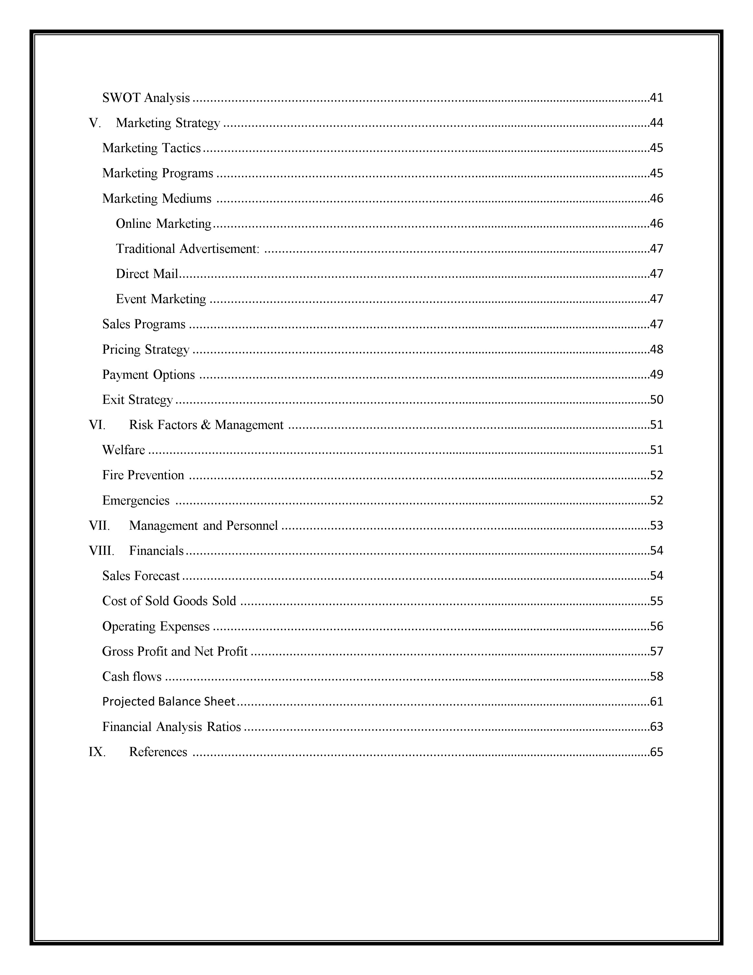 dog breeding business plan template sample pages