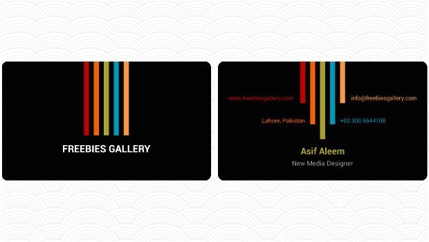 2 sided business card template word