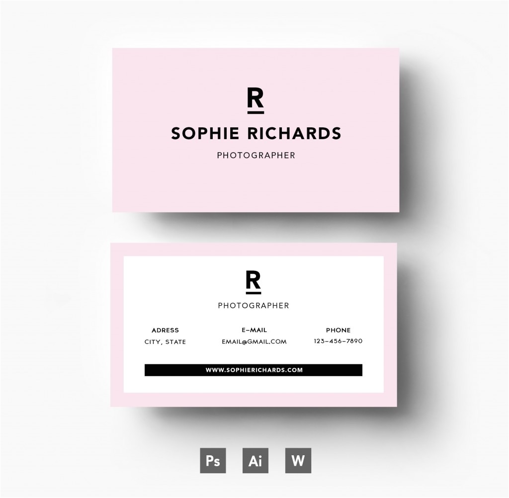 Double Sided Business Card Template Microsoft Word williamsonga.us