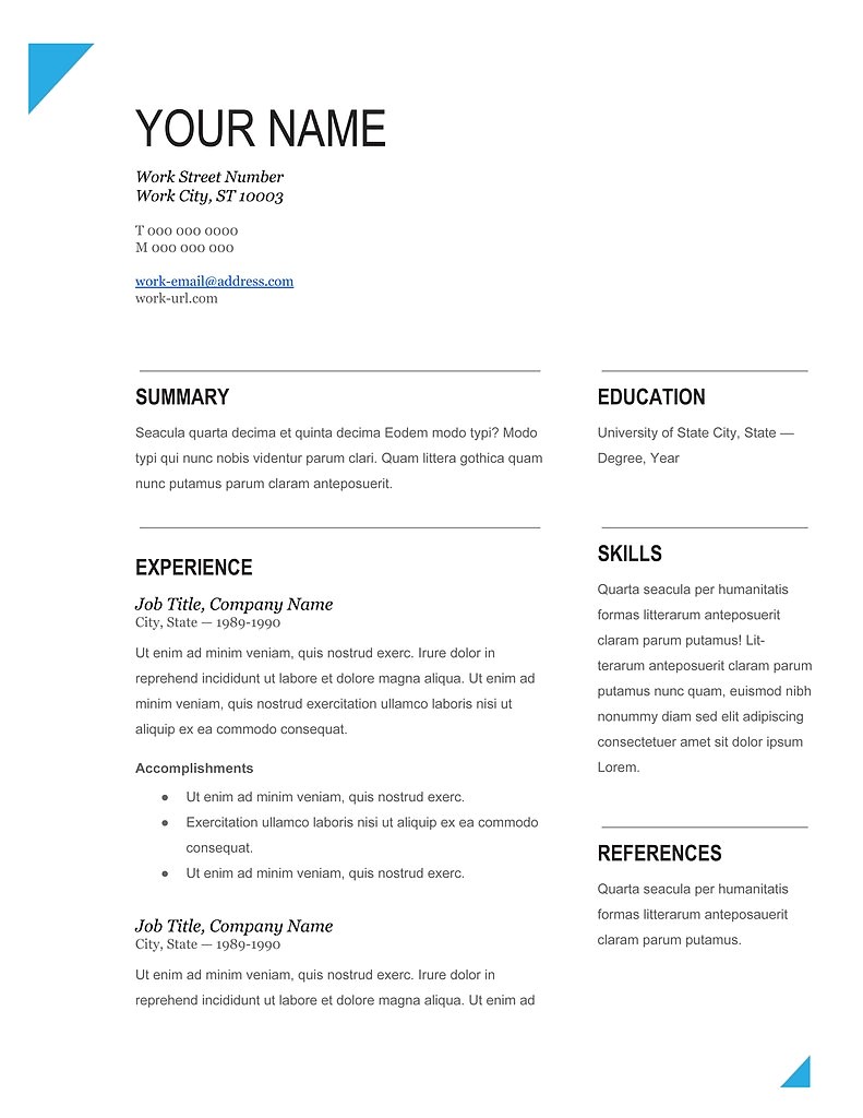 Download Free Resume Templates for Microsoft Word Free Resume Templates Microsoft Office Health Symptoms