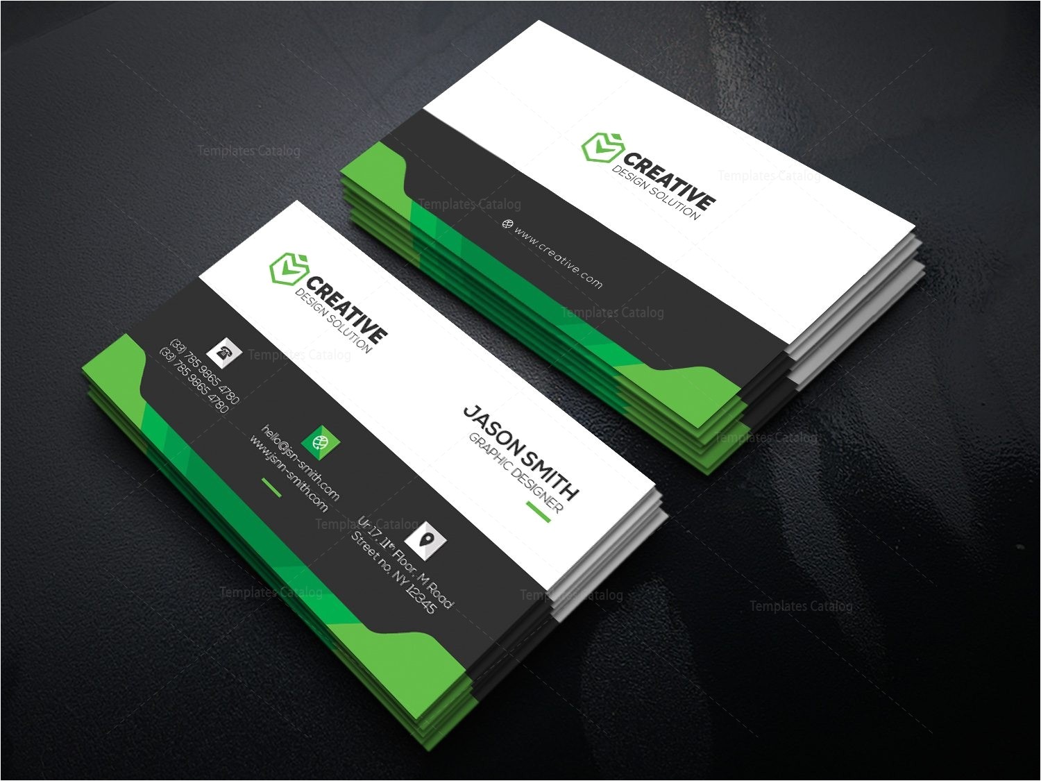 electronic business cards templates
