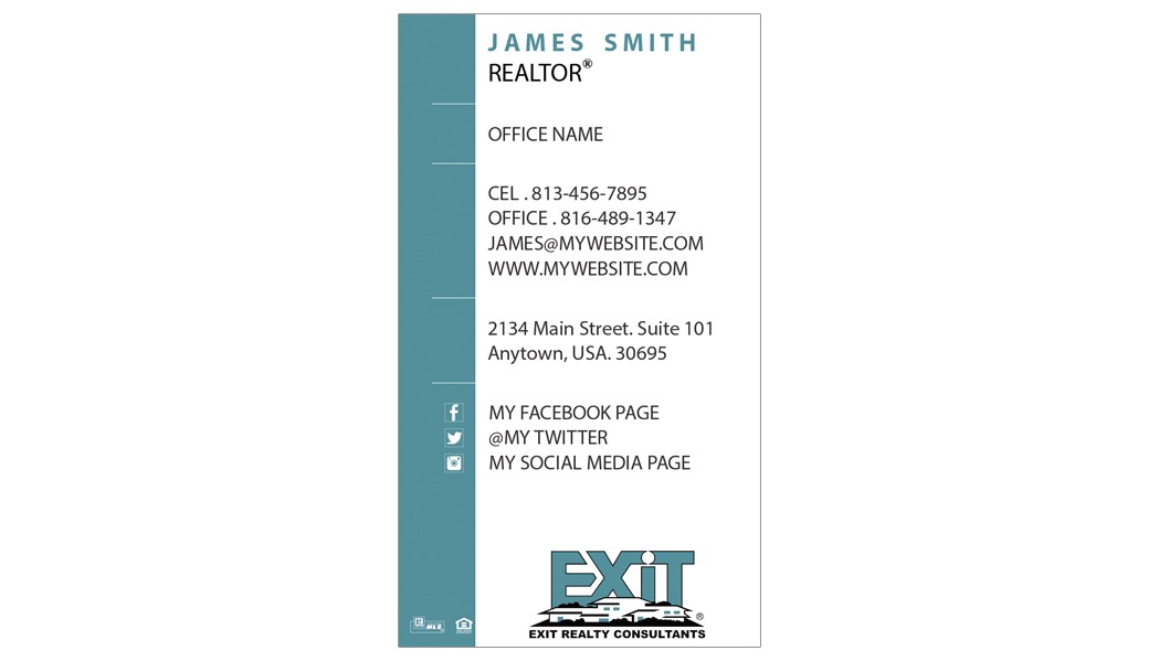 exit realty business card rsd er 110