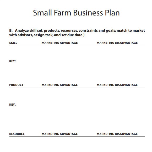 sample small business plan