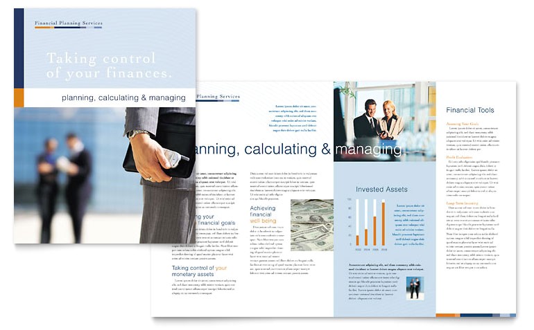 financial planning consulting brochure templates fn0010101d