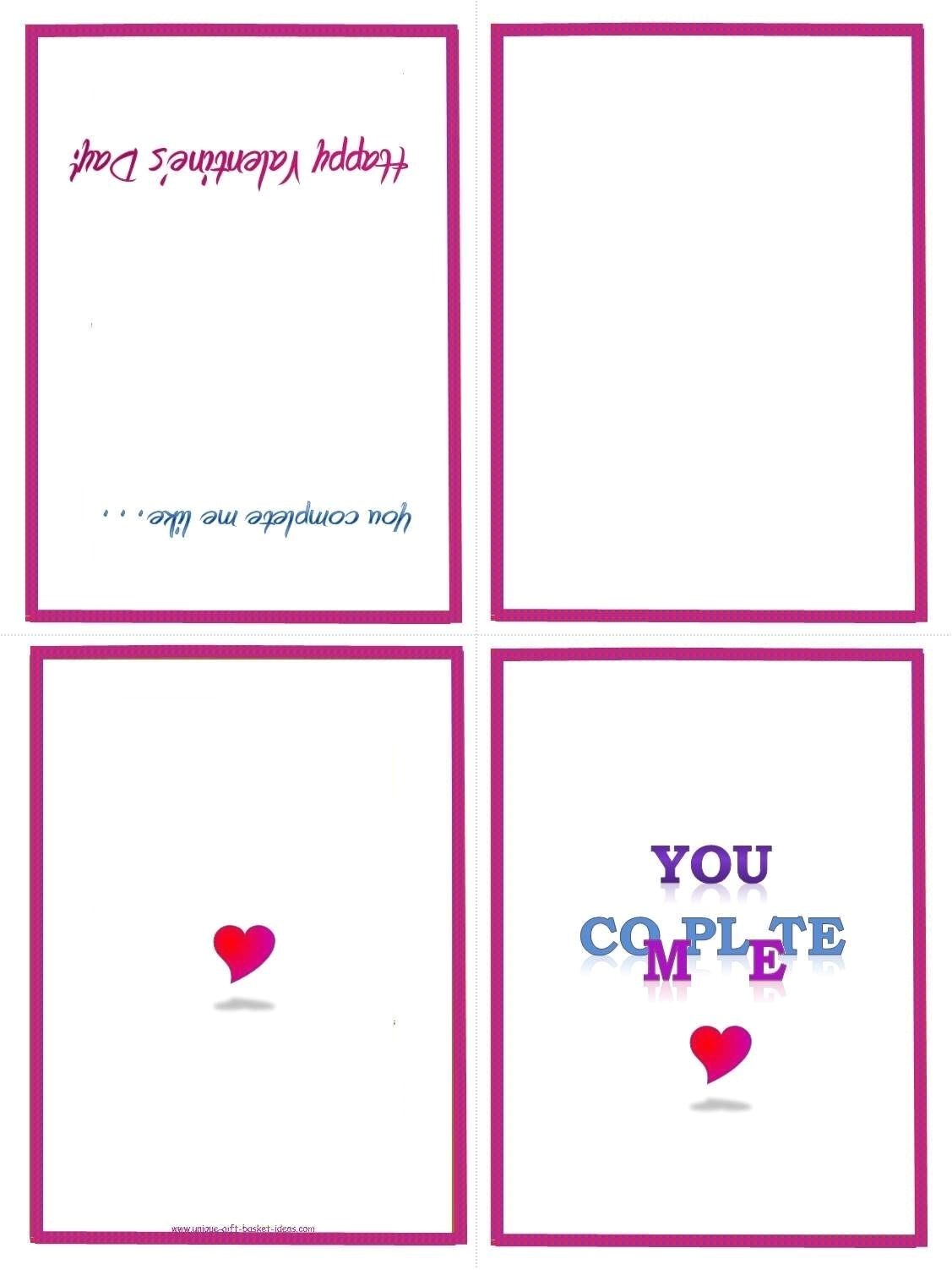 printable folding card template