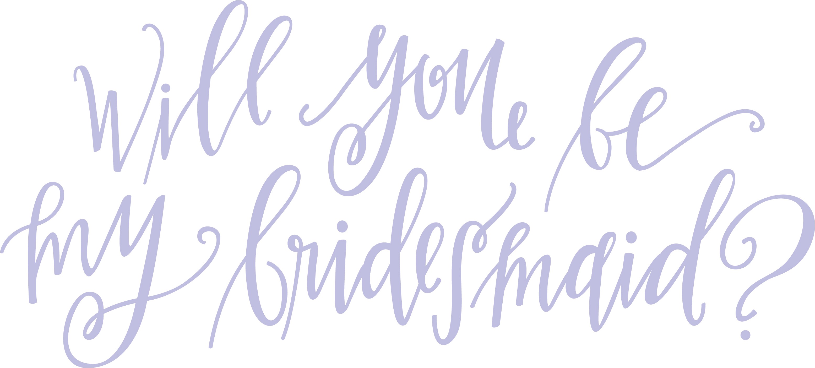 5 bridesmaid proposals love