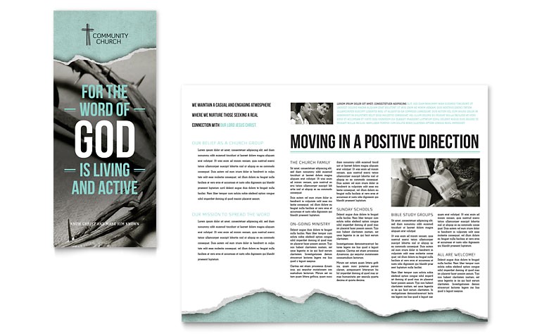 Free Church Brochure Templates for Microsoft Word Bible Church Brochure Template Word Publisher