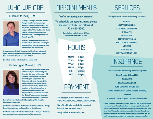 dental brochure