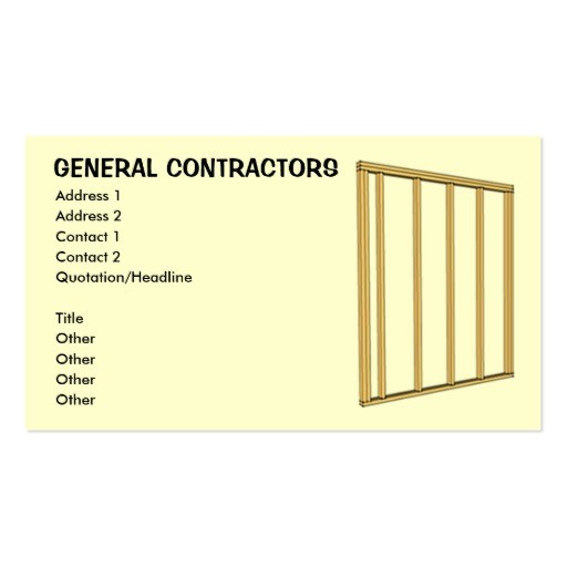 general contractors business card template 240307141448826447