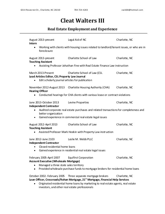 job specific resume templates