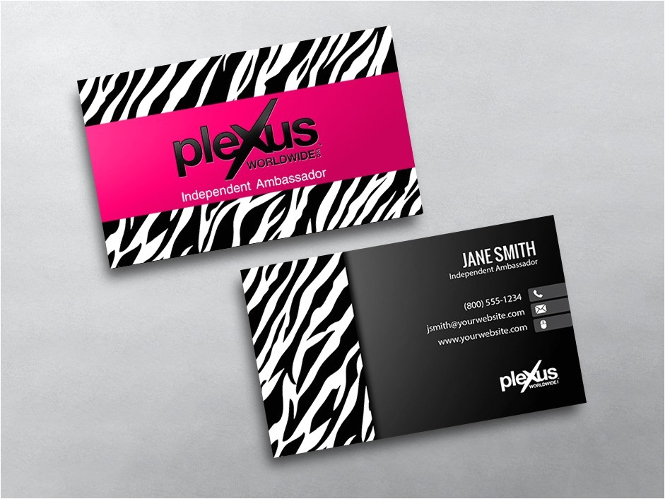 plexus business cards