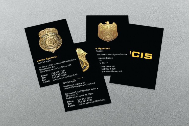 free police officer business cards templates