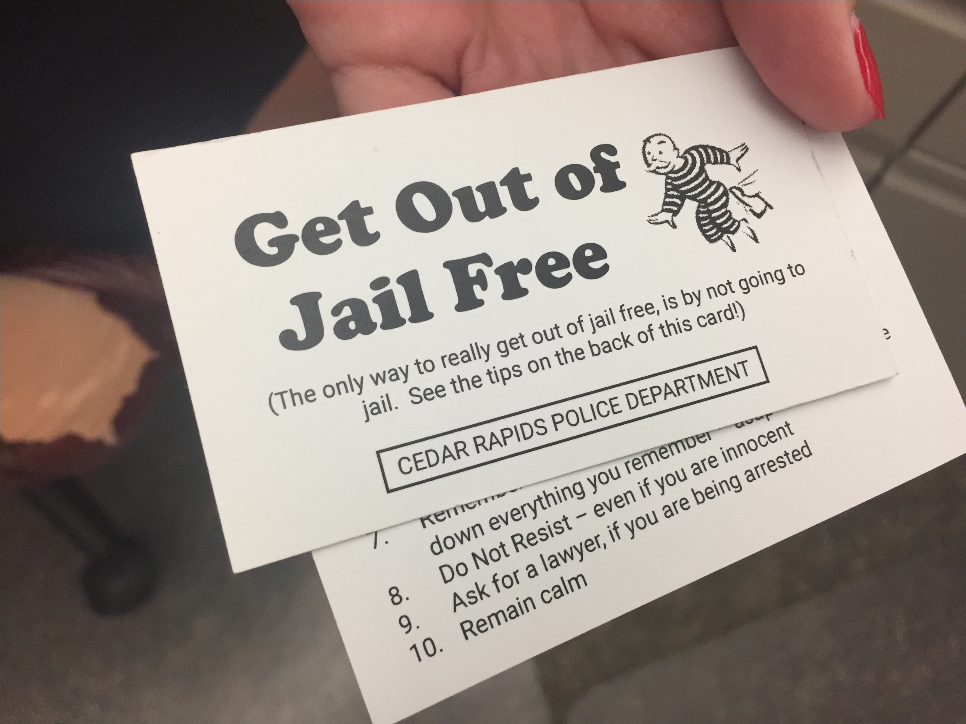 get out of jail free card template