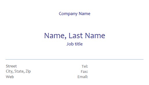 Free Printable Business Card Templates Pdf Free Business Card Template Free Business Template