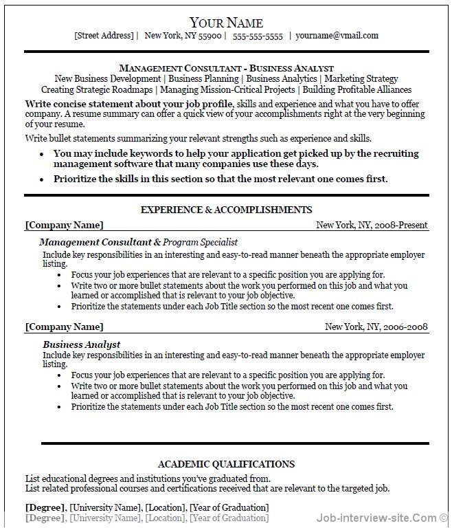 Free Professional Resume Template Word Professional Resume Template Word Learnhowtoloseweight Net