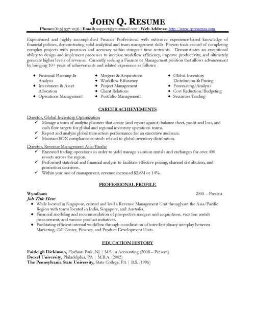 professional resume template download 4374