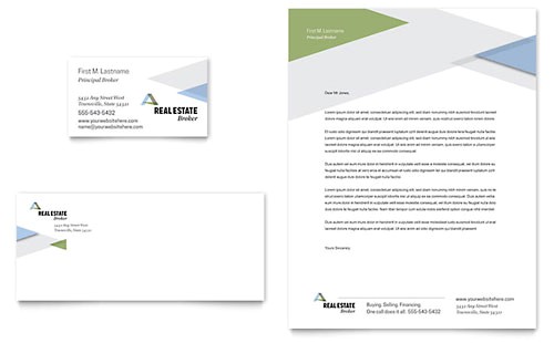 free real estate business card templates for word
