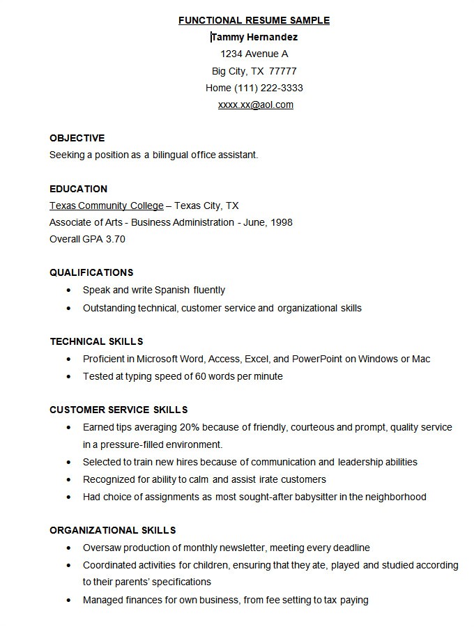 Free Resume Sample Templates Microsoft Word Resume Template 49 Free Samples