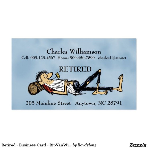 comfortable retiree business cards photos business card ideas funny retirement business card templates