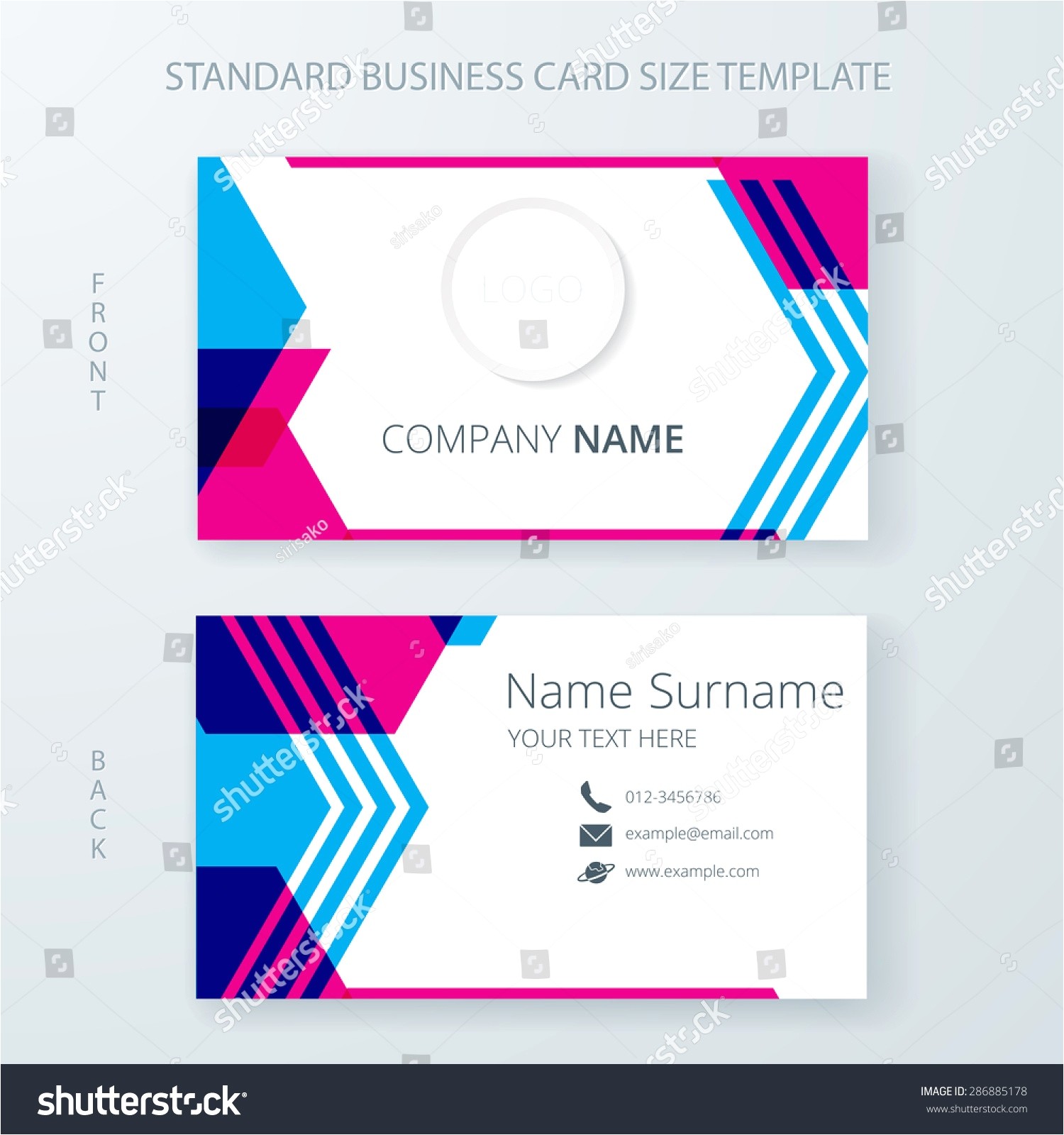 gartner studios business card template
