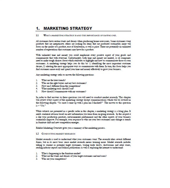 international marketing plan template