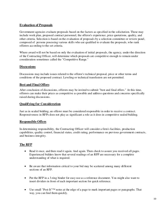 1659 government contract proposal template