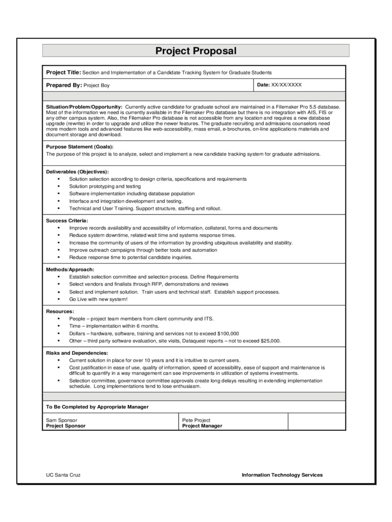 Hardware Proposal Template Williamson ga us
