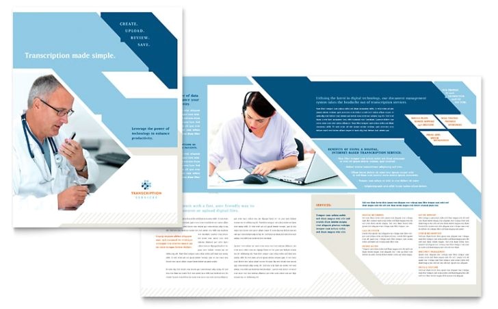 healthcare brochure templates free download