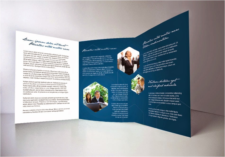 tri fold brochure template indesign free download