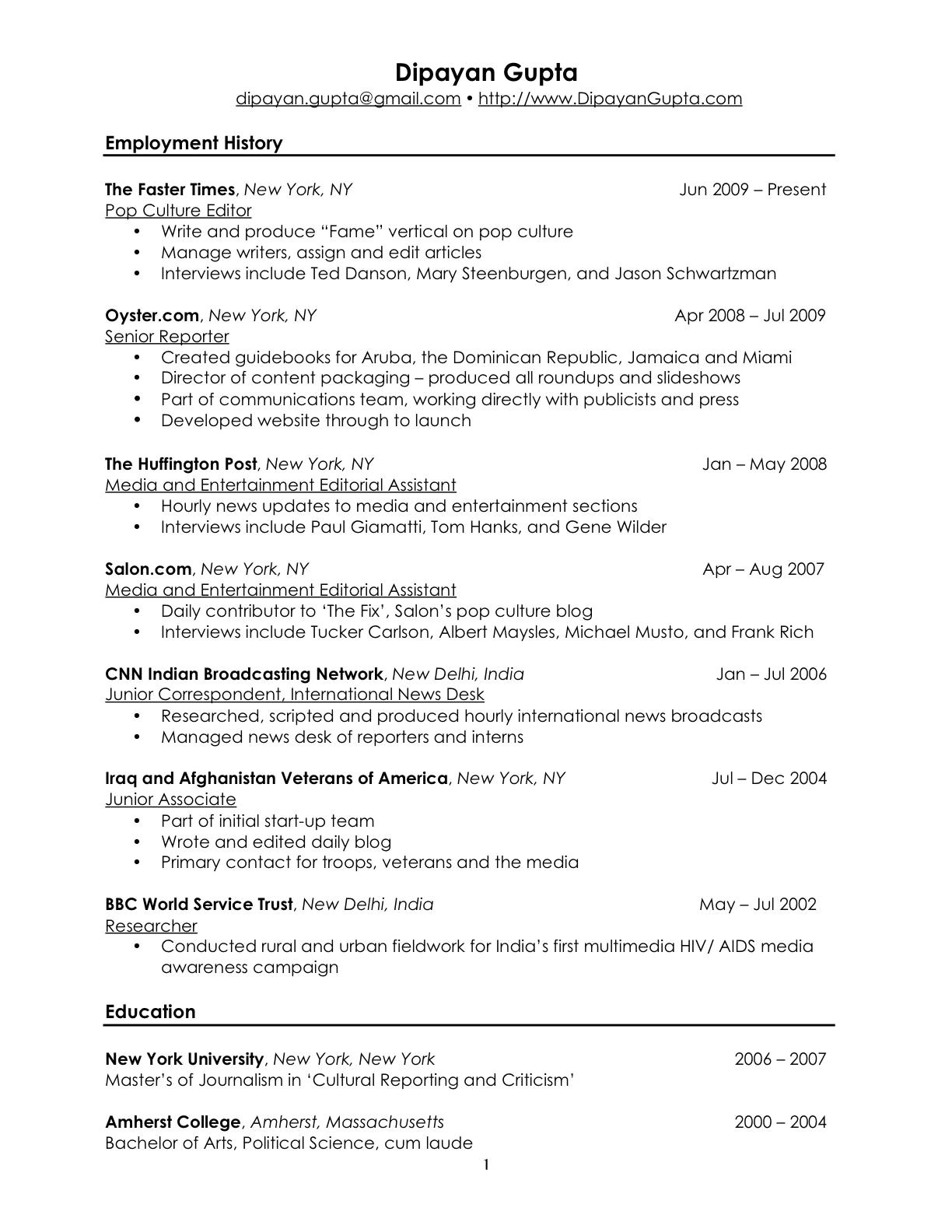 Interest In Resume Sample Personal Interests On Resume Resume Ideas