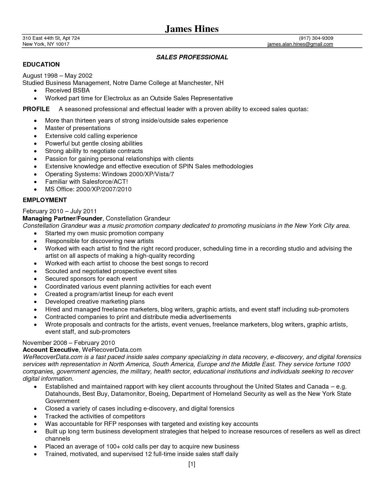 Jeweler Resume Sample Sample Resume for Jewelry Sales associate Free Resume