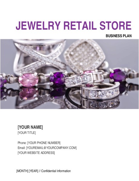 jewelry retail store business plan d11993