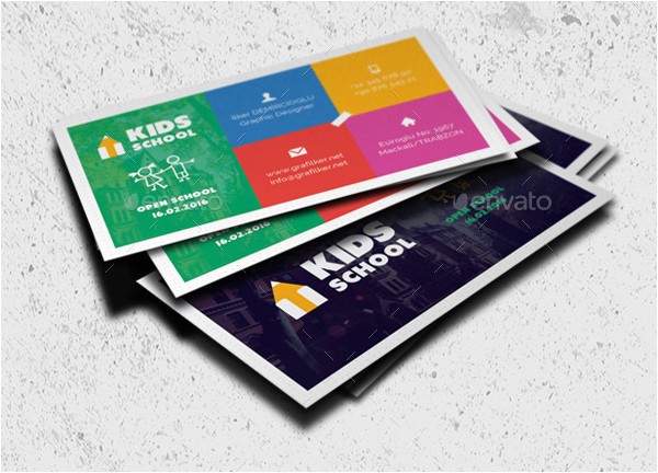 kids business cards