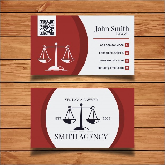 lawyer business card template 1105526