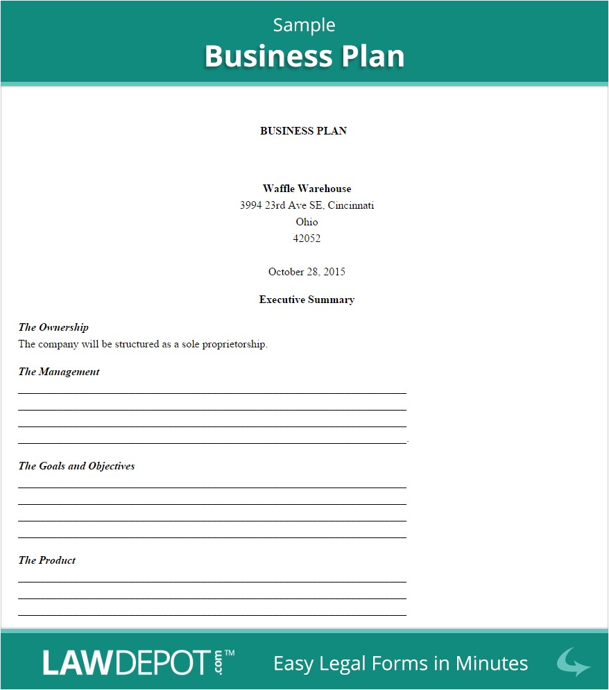 business plan for llc