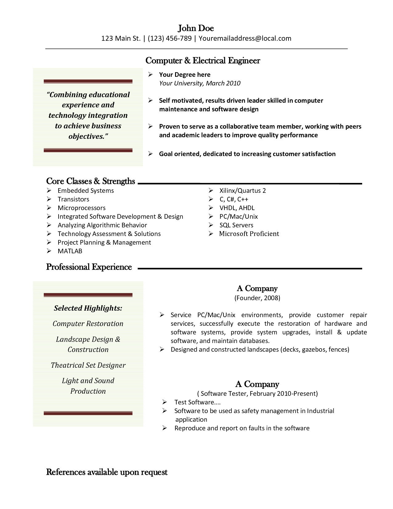word resume template mac 599