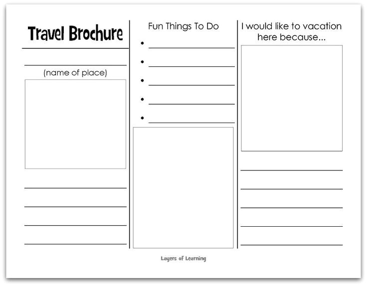 Make A Travel Brochure Template Best 25 Travel Brochure Template Ideas On Pinterest