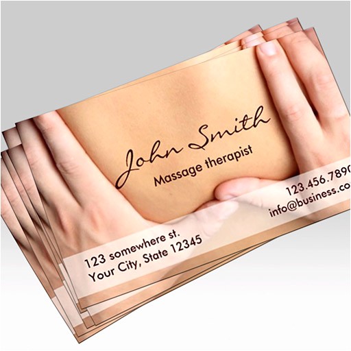 massage therapist appointment business card 240152487564445670