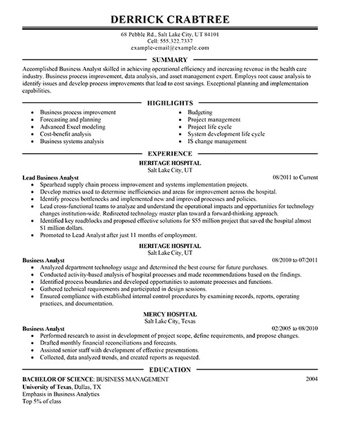 mckinsey resume sample