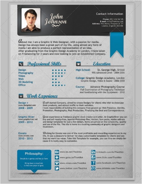 25 modern and professional resume templates