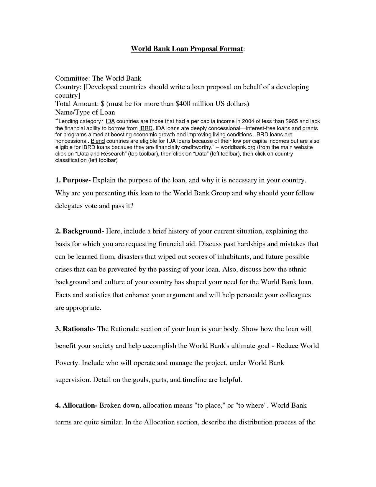 post small business loan proposal template 645839